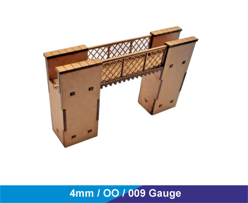 009 4mm scale footbridge 360 - scale,