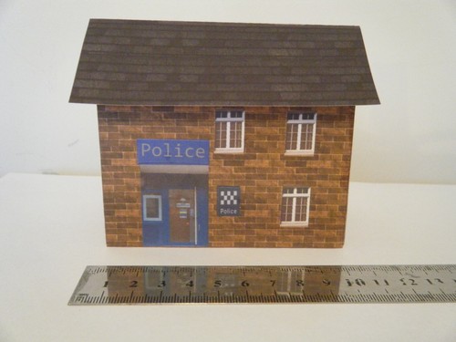 Scratch built basic card model - scratch,