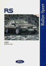 Ford RS Range 1991 Edition 2 UK Brochure Fiesta RS Turbo Sierra Cosworth 4x4