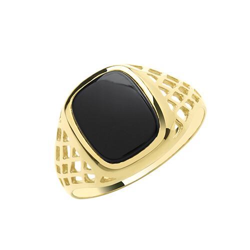 9ct gold hallmarked - gold, gents