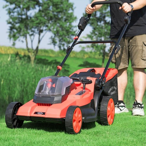 Cordless lawnmower 43cm cut - cordless,