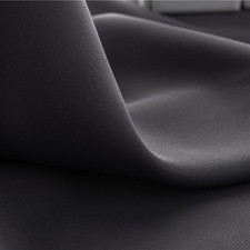 1PC Curtain Aoresac Home Simple Solid Color Blackout Double Sided Curtain