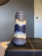 Vintage West German Fat Lava Vase 205-26