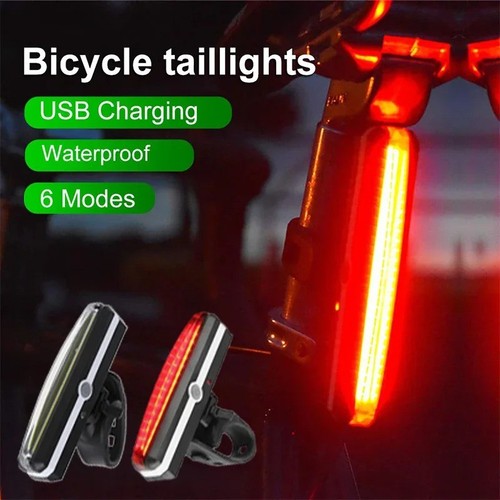 Rechargeable rear bike lights - rechargeable,