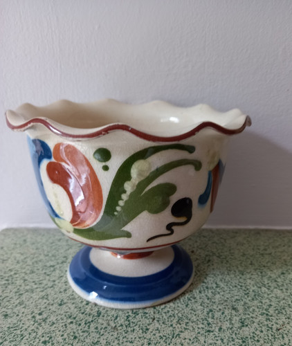 Large torquay ware sugar cream - torquay, sugar/cream