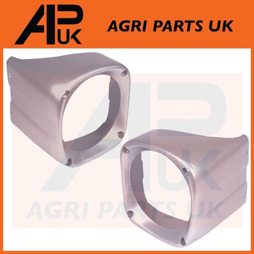 Pair headlight light cowl - light,