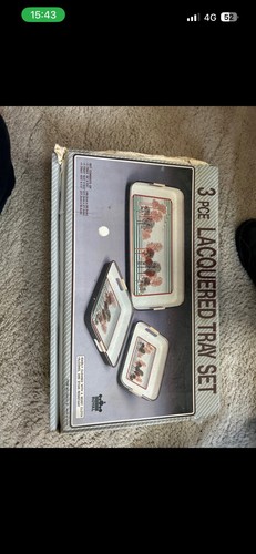 Vintage japanese lacquerware - japanese,