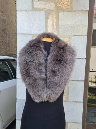 Real fur fox collar - fur,