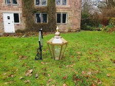 Brass Victorian style wall