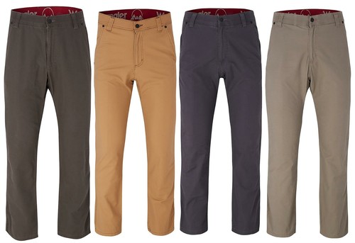 Mens cotton straight fit pants - cotton,