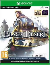 XBOX ONE/SERIES X BLACK DESERT PRESTIGE EDITION USED GOOD CONDITION FREE UK P&P