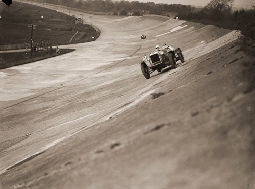 Farley driving alvis the - an, on