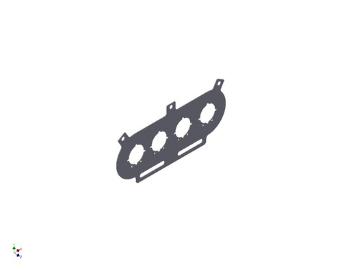 Air filter base plate - air,