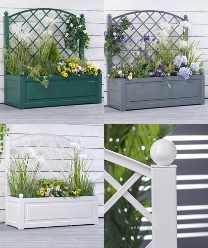 Heritage trellis planter - 1x,