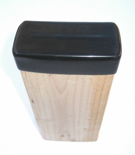 2x4 wood post end - end, cap