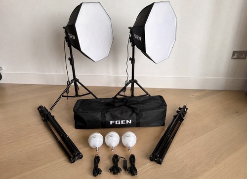 Fgen photography lighting kit - fgen,