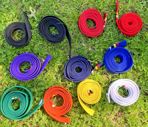 Lot martial arts belts - lot,