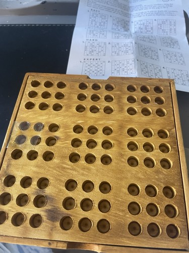 Professor puzzle wooden sudoku - puzzle,