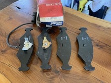 FORD ESCORT ORION Mk3 1990-1995 UNIPART FRONT BRAKE PAD AXLE SET