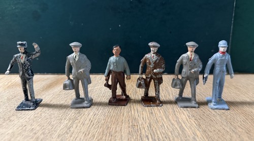 Lincoln logs railroad people - lincoln,