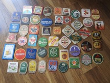 Vintage beer mats from - vintage, mats.