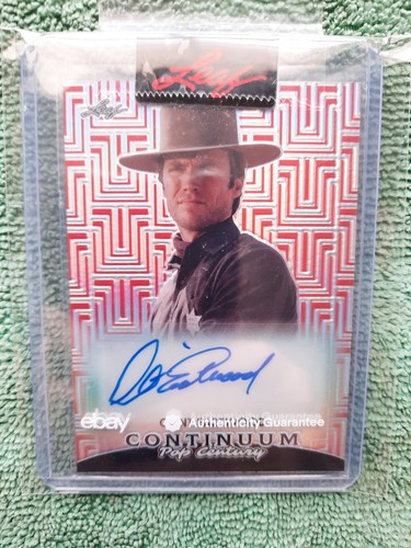 Clint eastwood autograph leaf - eastwood,