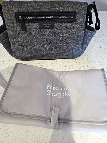 Storksak grey baby changing - grey,