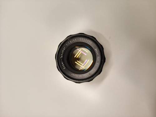 Asahi super takumar 55mm 8 - 55mm, f1.8