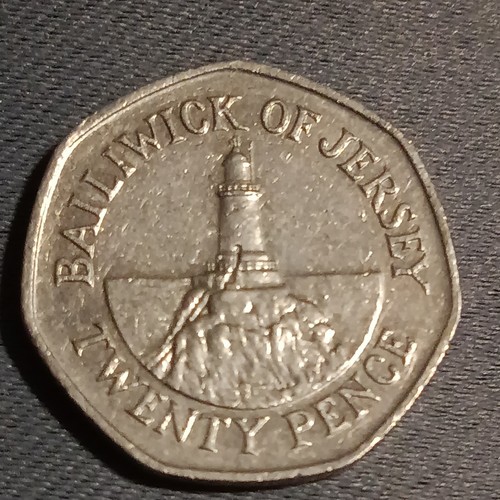 2002 jersey 20p coin - -, la