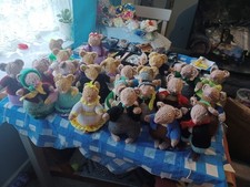 Hand Knitted Mice And Gift