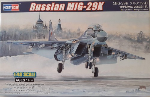 Hobbyboss russian mig 29k - hobbyboss,