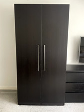 IKEA PAX KOMPLEMENT  wardrobe closet black brown VGC 200cm X 100cm CAN DELIVER