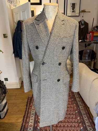 Brown glen check - brown, tweed