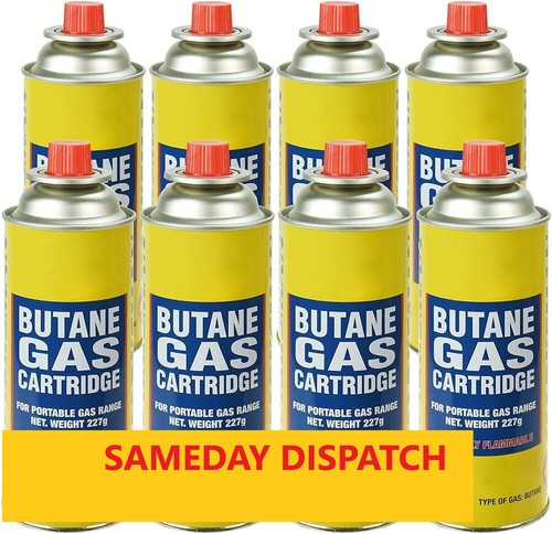 Butane gas bottles canisters - gas,