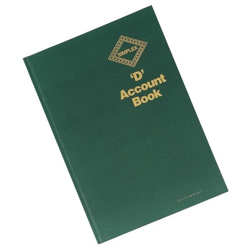 Simplex accounts book - d, tax