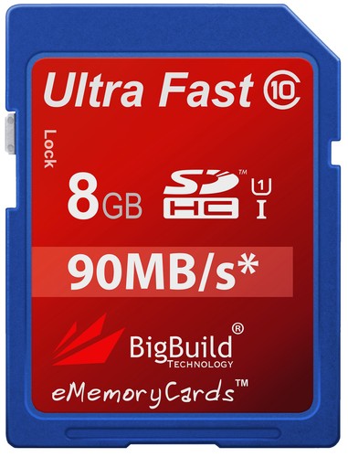 8gb memory card for panasonic - memory,
