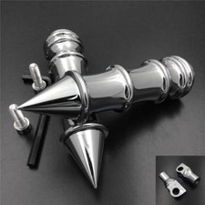 Spike Foot Peg Rest Pedal For Harley Dyna Street Bob EFI FXDBI Custom FXDB