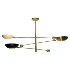 Orbital 3 Rotating Arm Brass