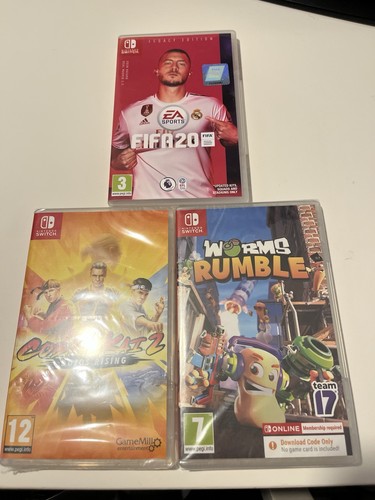 Switch games worms - x3,