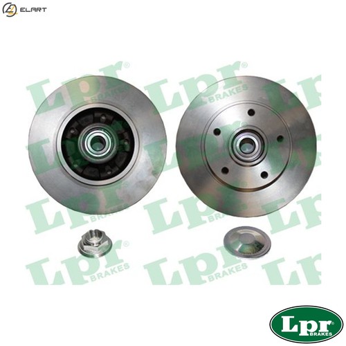 Brake disc r1078pca - 2x,