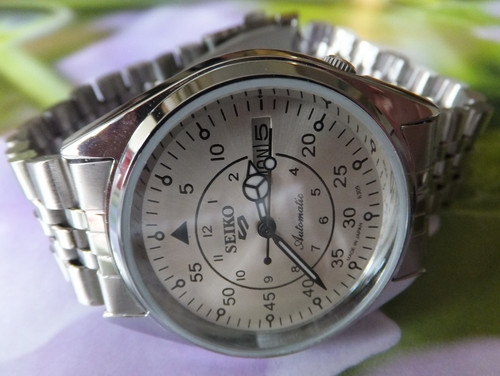 Seiko silver fleiger style - "fleiger, style"