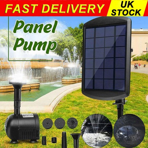 Solar power fountain - solar,
