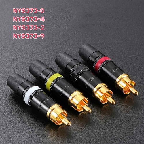Phono rca connector male jack - connector,
