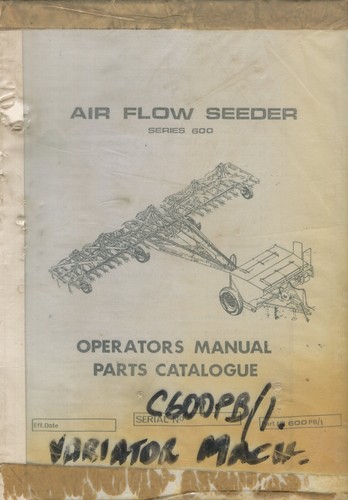 Air flow seeder series - flow,