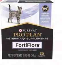 Purina Pro Plan Veterinary CAT Supplements Fortiflora Probiotic 30x1g