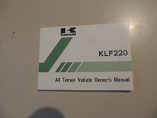 1989 Quad Kawasaki KLF 220