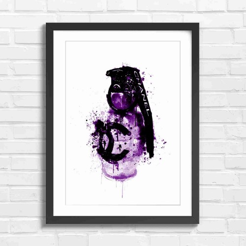 Chanel grenade graffiti - chanel,