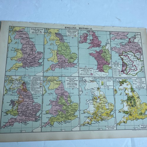 1928 map england historical - map,