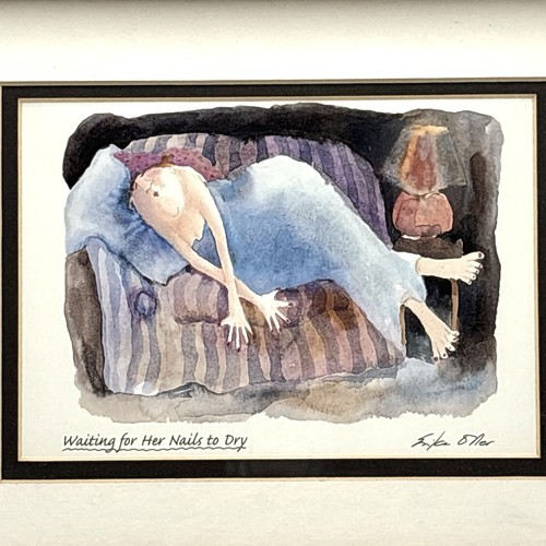 Erica oller print framed - oller,