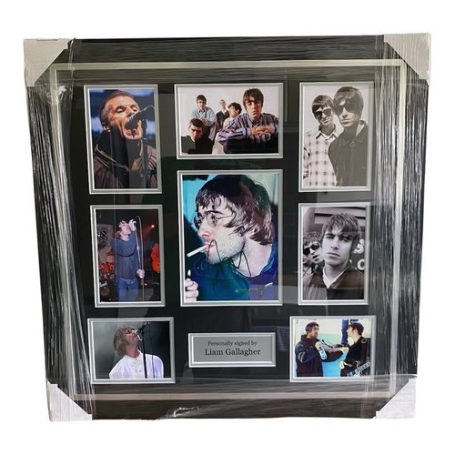 Liam gallagher signed framed - liam, &